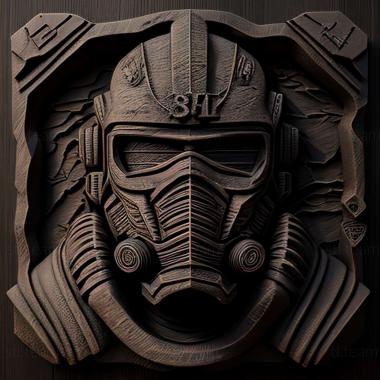 3D model Fallout Brotherhood of Steel game (STL)